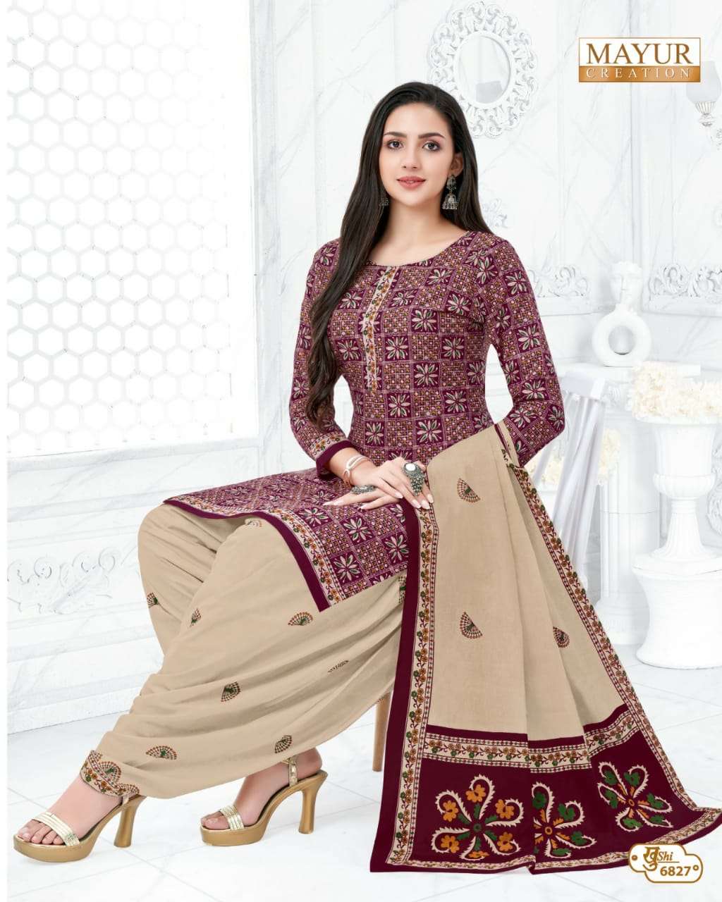 Mayur Khushi Vol-68 – Dress Material - Wholesale Catalog
