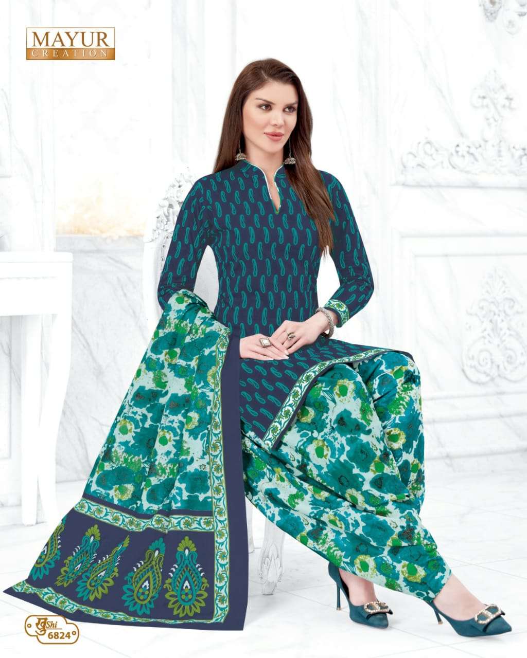 Mayur Khushi Vol-68 – Dress Material - Wholesale Catalog