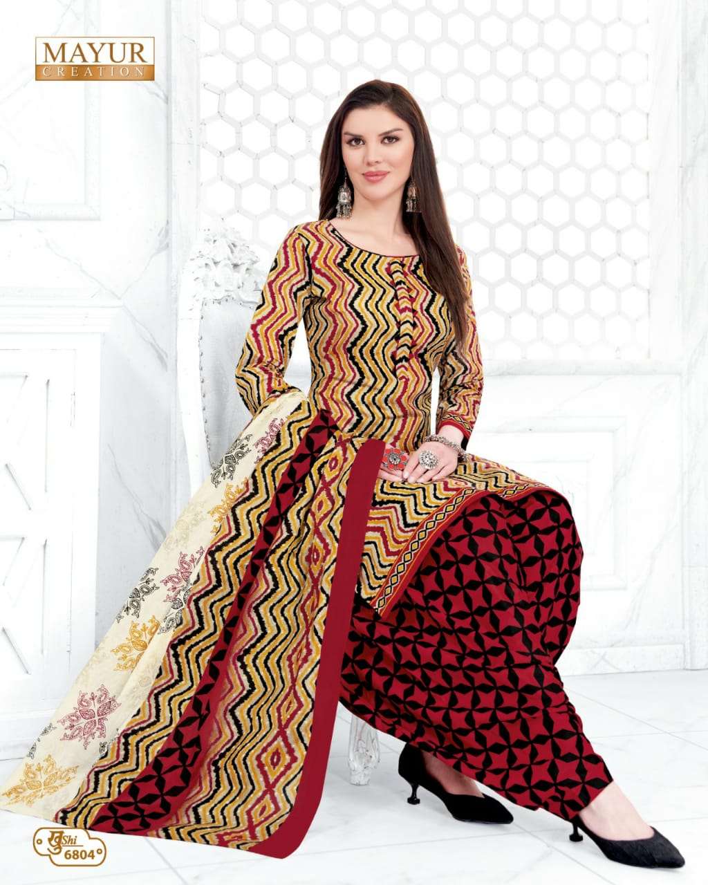 Mayur Khushi Vol-68 – Dress Material - Wholesale Catalog