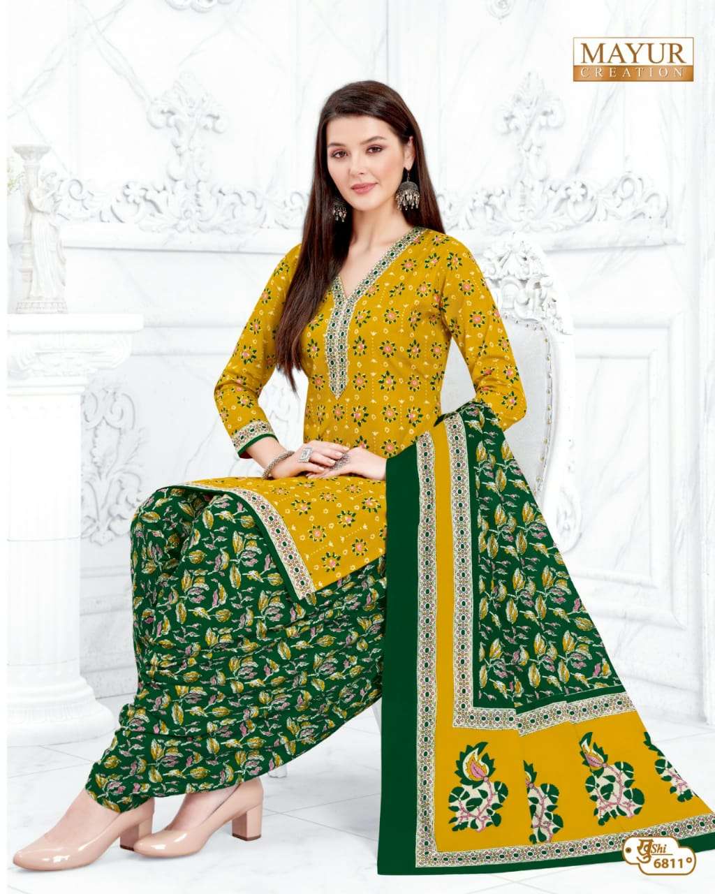 Mayur Khushi Vol-68 – Dress Material - Wholesale Catalog