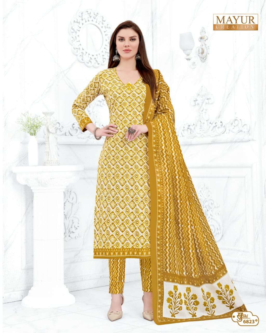 Mayur Khushi Vol-68 – Dress Material - Wholesale Catalog