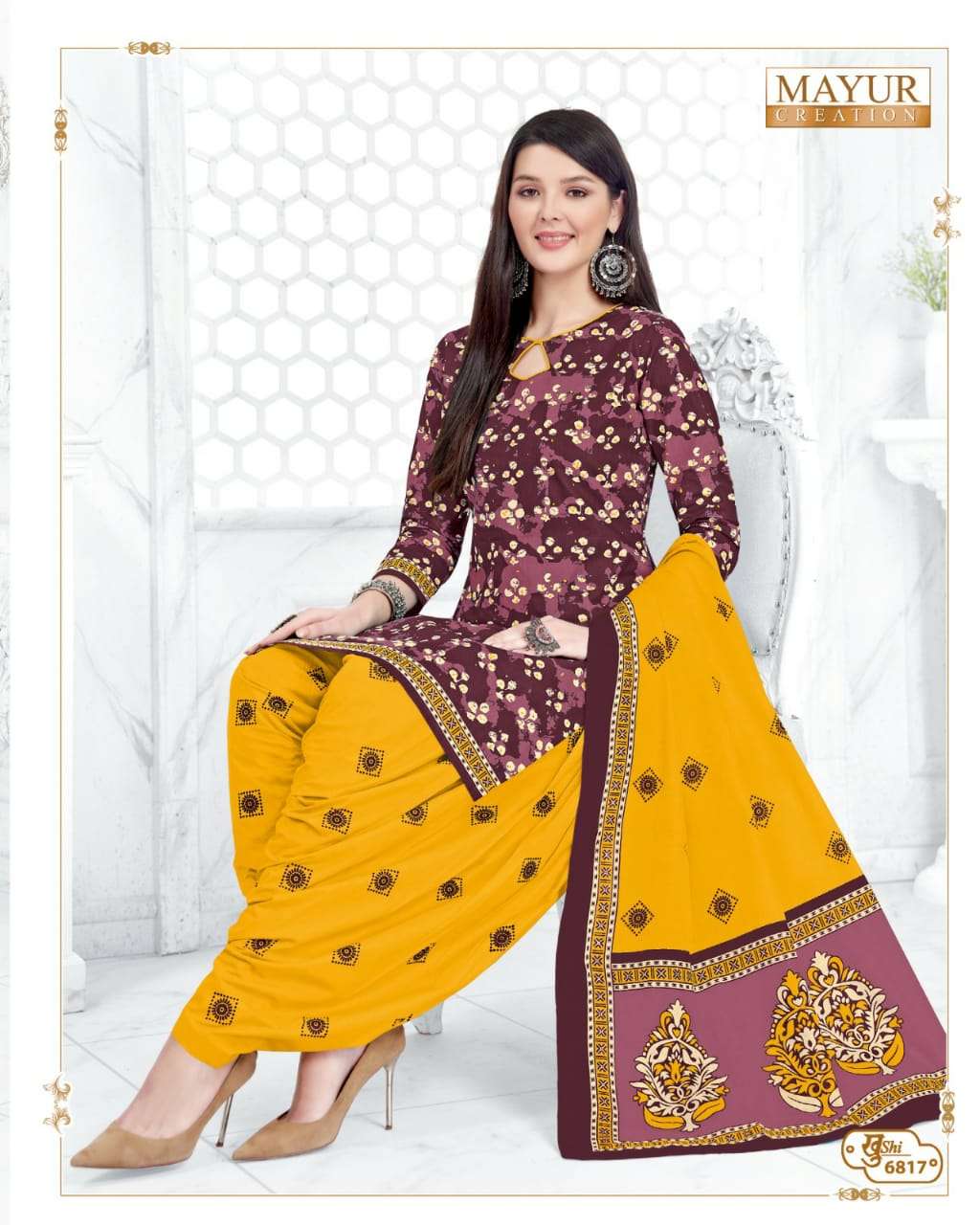 Mayur Khushi Vol-68 – Dress Material - Wholesale Catalog