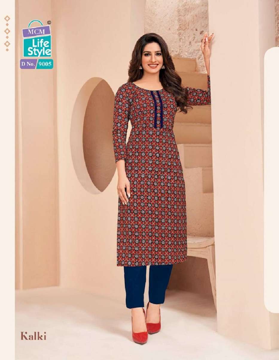 MCM Kaliki Vol-3 - Stiched Kurties  - Wholesale Catalog