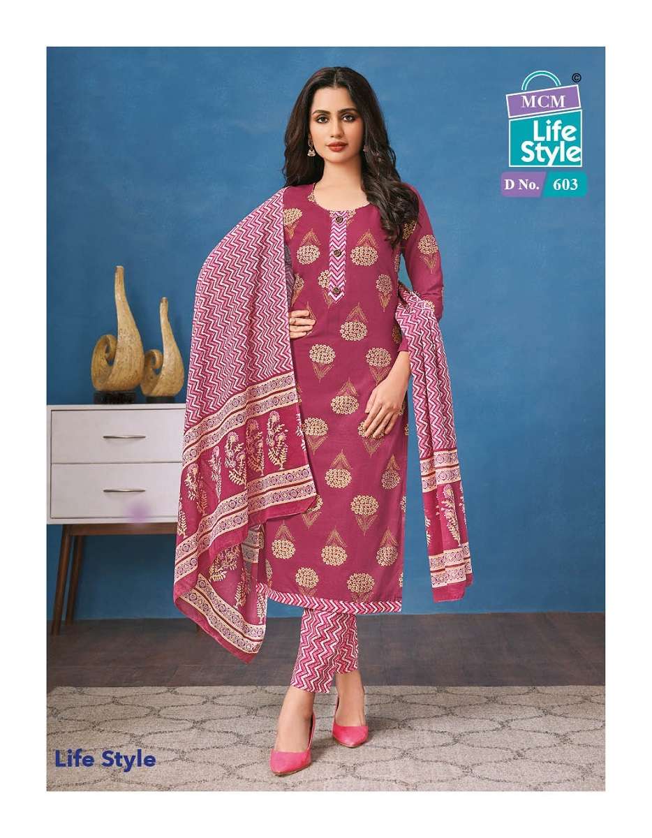 MCM Lifestyle Vol-6 - Dress Material  - Wholesale Catalog
