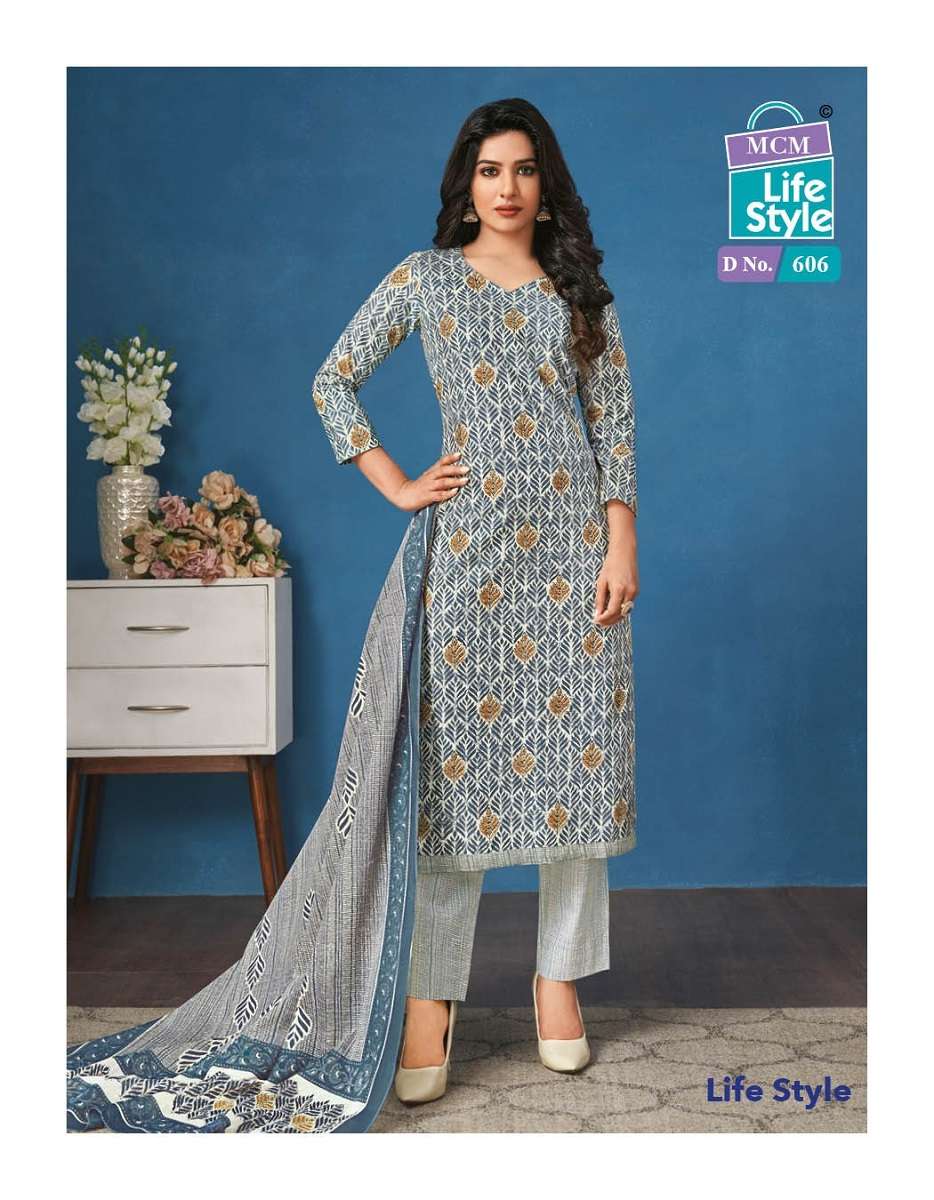 MCM Lifestyle Vol-6 - Dress Material  - Wholesale Catalog