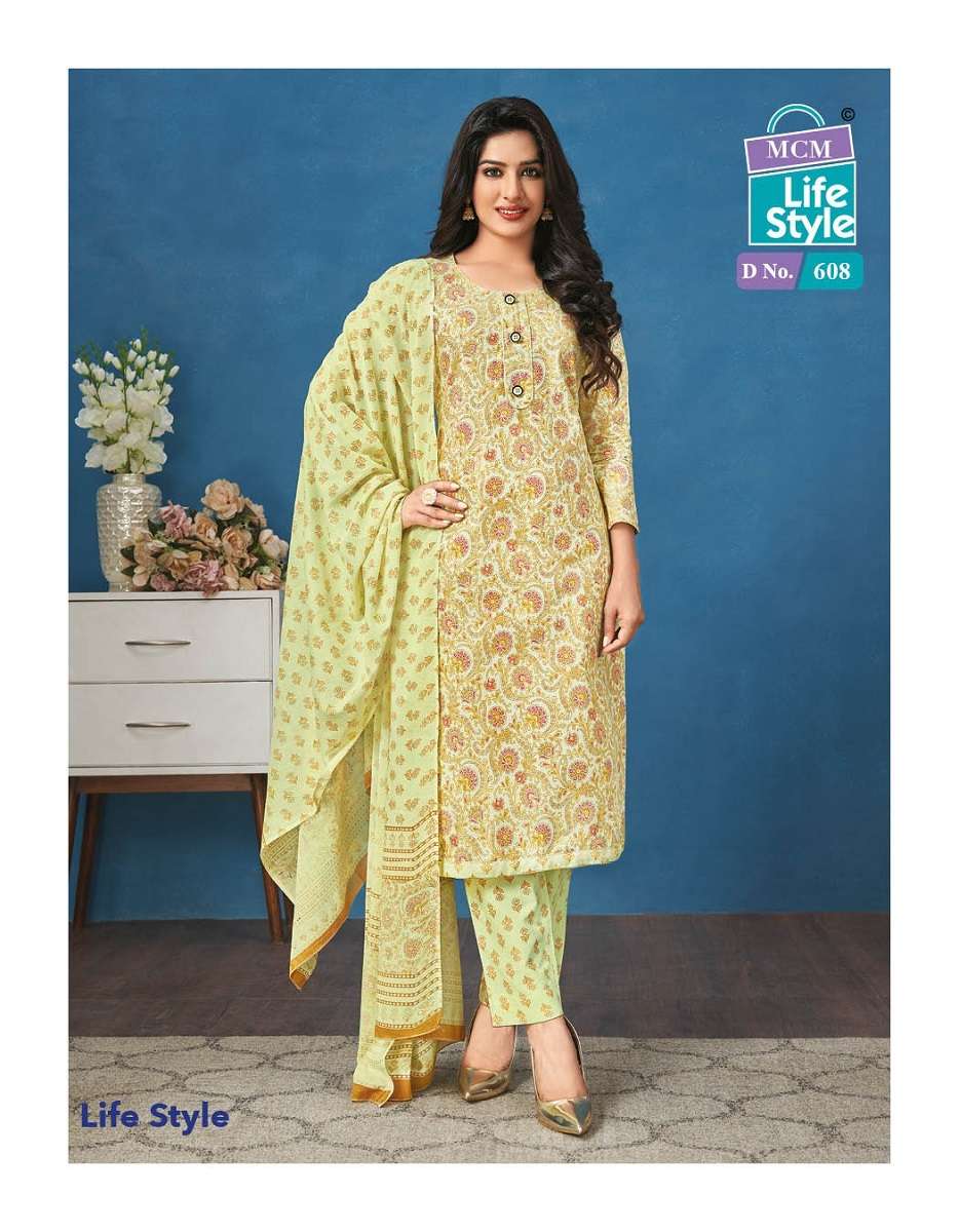 MCM Lifestyle Vol-6 - Dress Material  - Wholesale Catalog