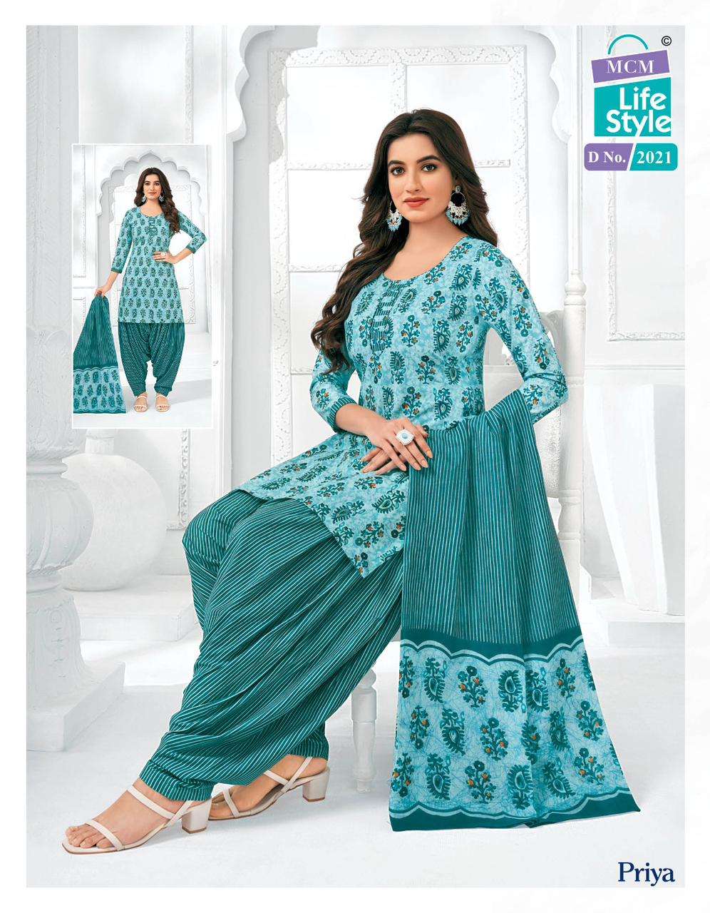 MCM Priya Vol-20 – Dress Material - Wholesale Catalog