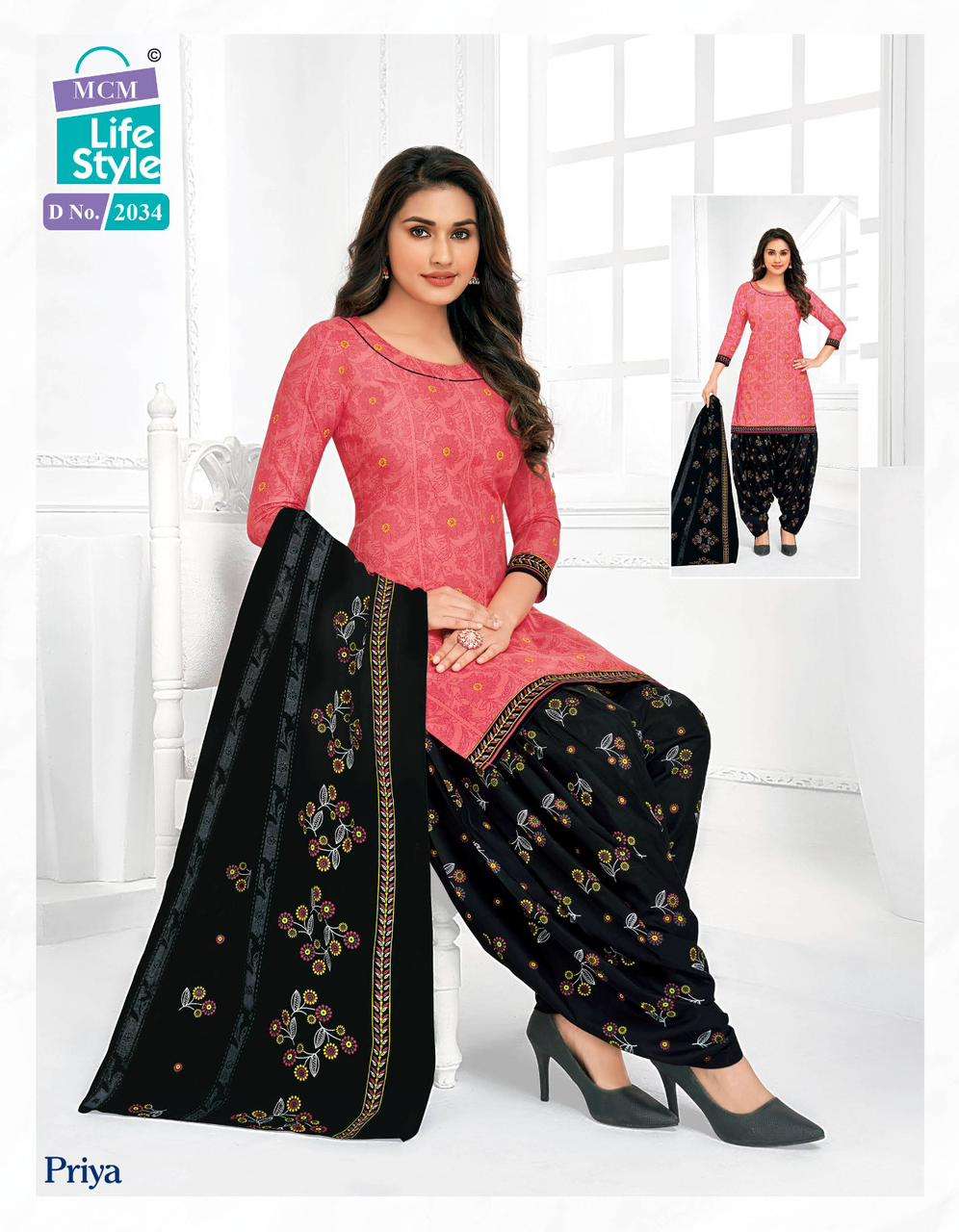 MCM Priya Vol-20 – Dress Material - Wholesale Catalog