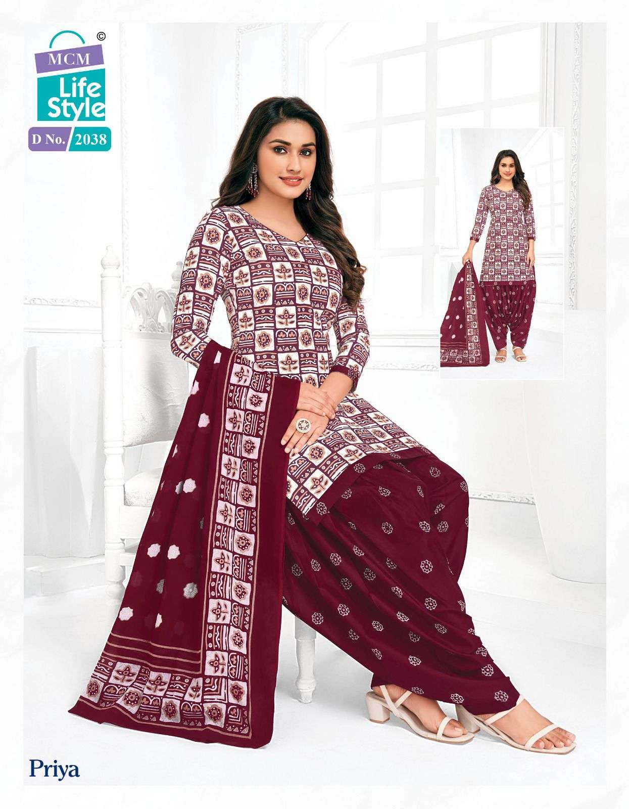 MCM Priya Vol-20 – Dress Material - Wholesale Catalog