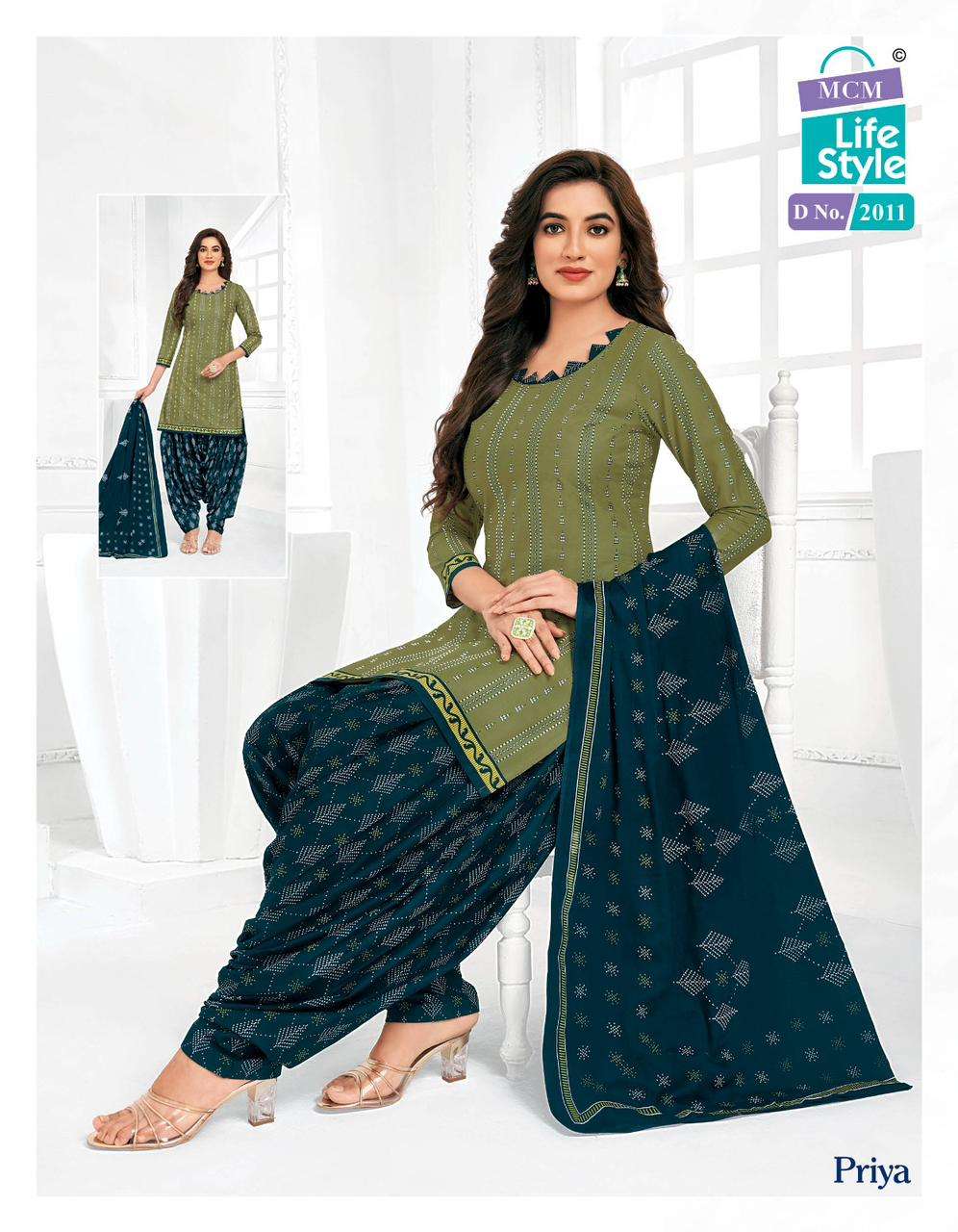 MCM Priya Vol-20 – Dress Material - Wholesale Catalog