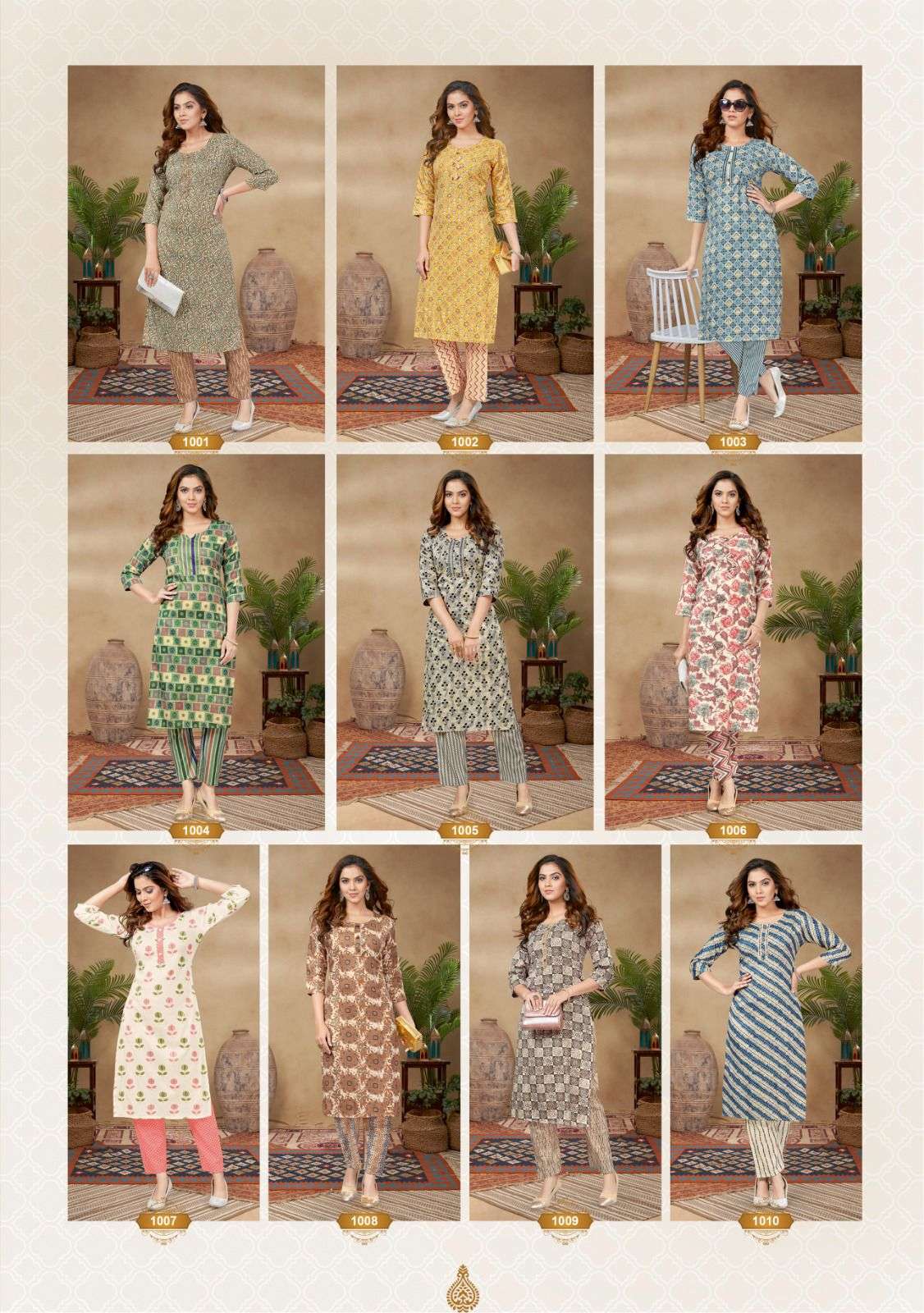 Miss World Ananta Vol-1 – Kurti With Pant - Wholesale Catalog