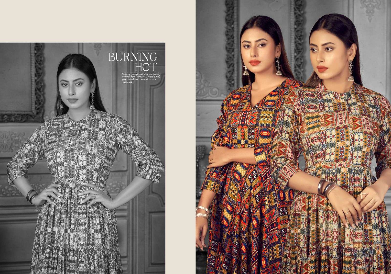 Miswa heavy pure rayon with digital print Kurti Wholesale catalog