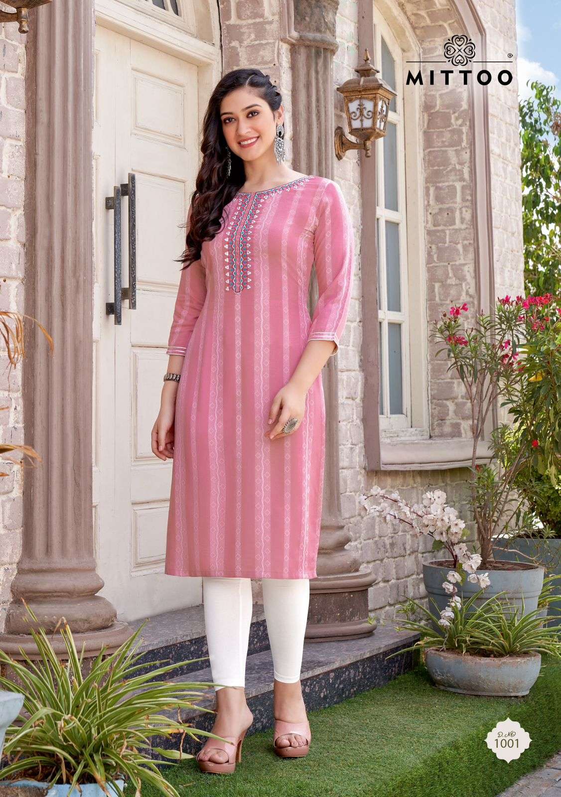 MITTOO CHAND  Rayon Weaving Kurti Wholesale catalog