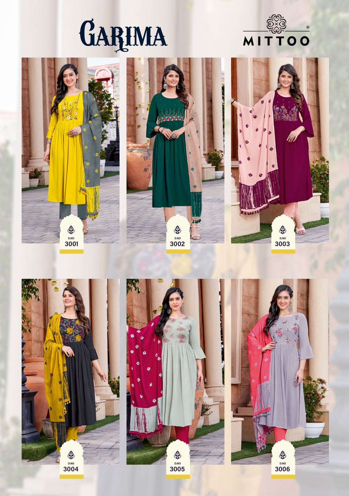 MITTOO GARIMA Rayon Kurti Wholesale catalog