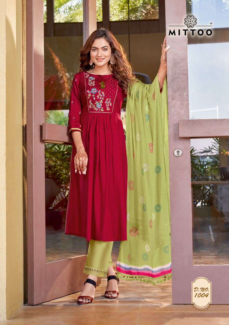 MITTOO KIARA Kurti Wholesale catalog