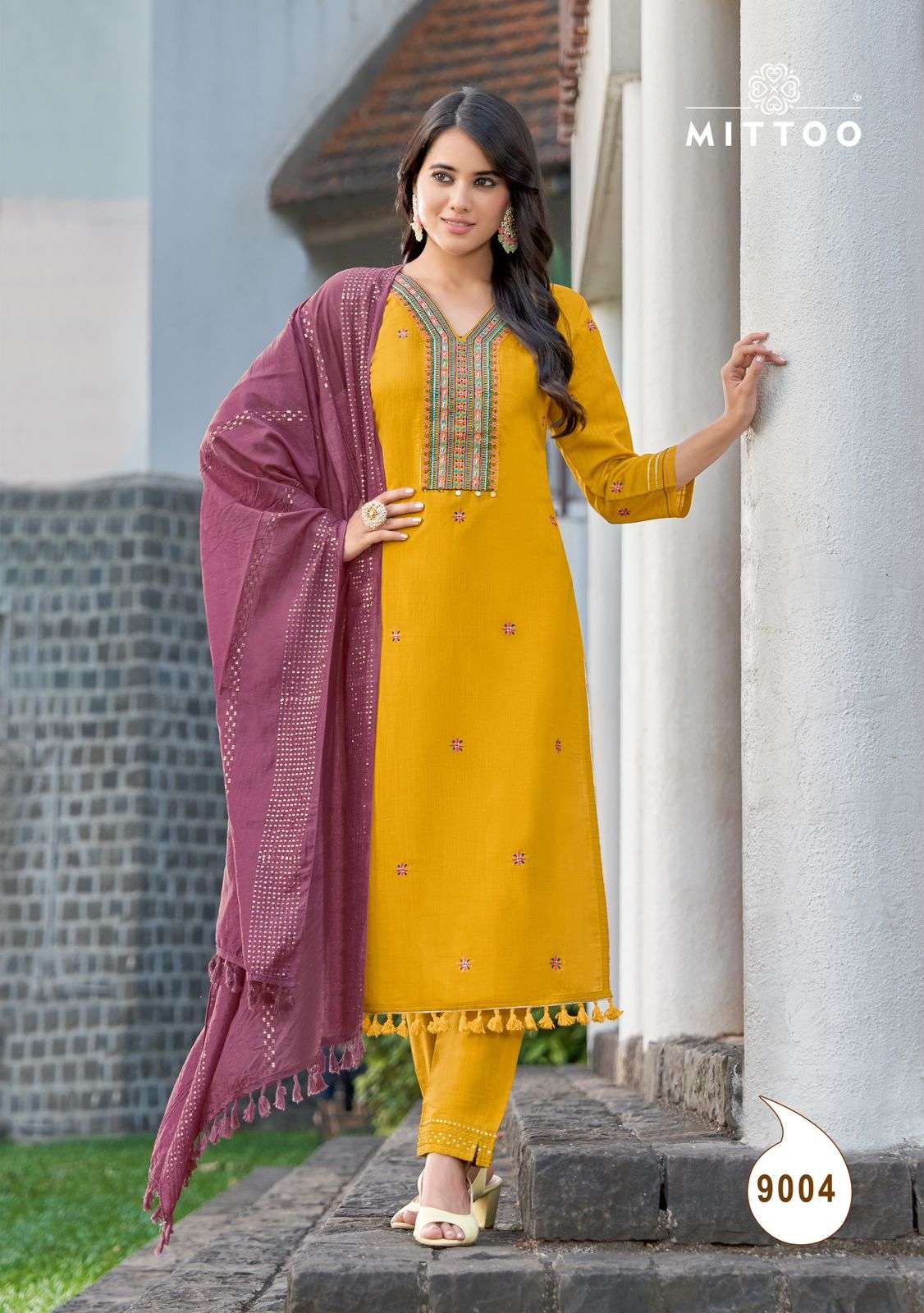 MITTOO MOSAM Viscose Weaving Kurti Wholesale catalog