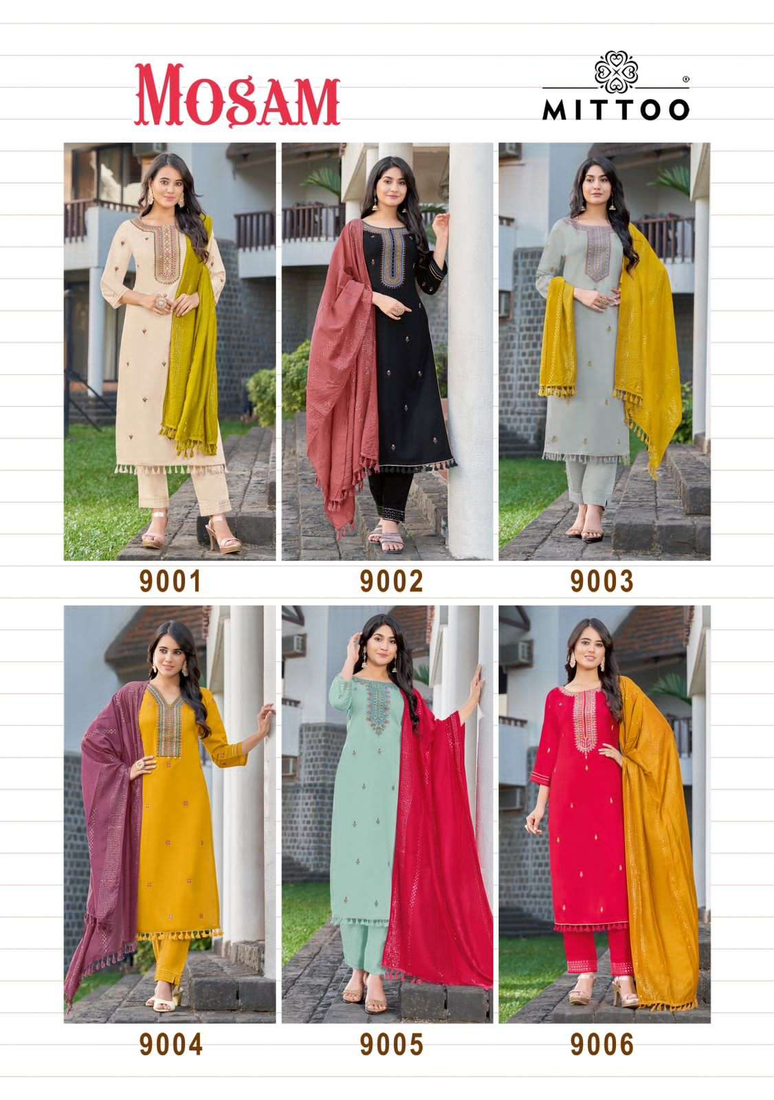 MITTOO MOSAM Viscose Weaving Kurti Wholesale catalog