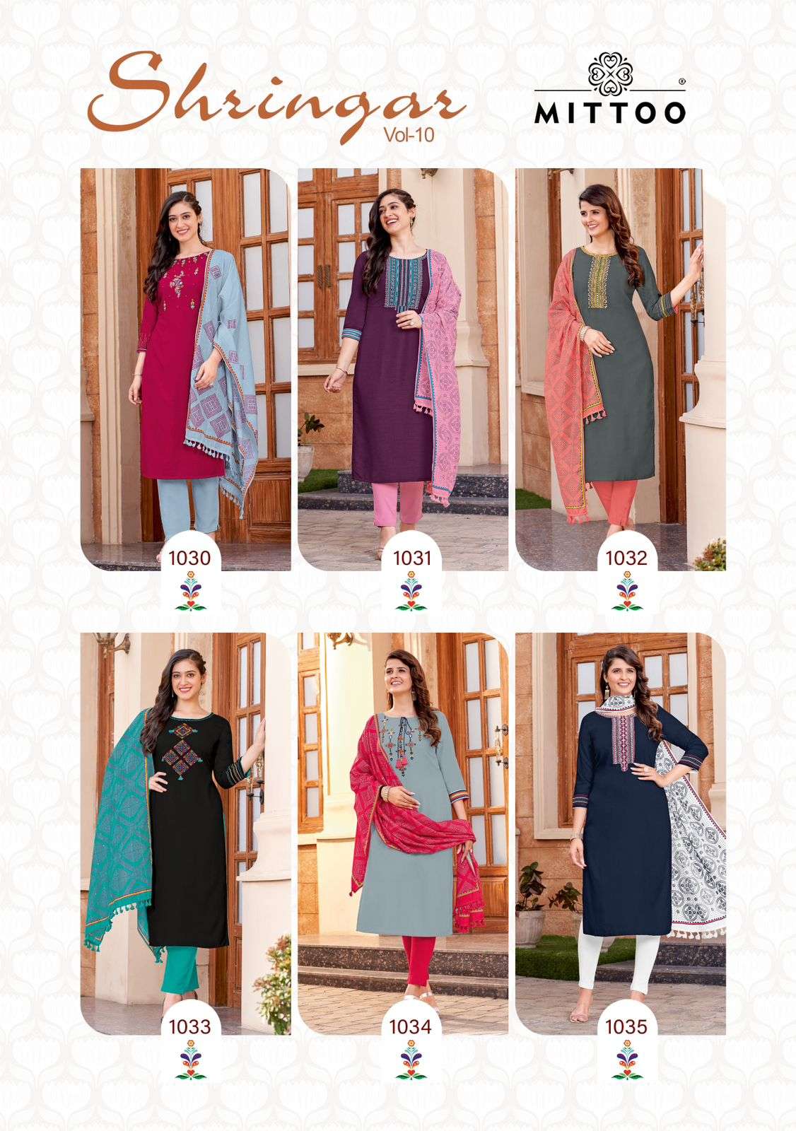 MITTOO Shringar Vol 10 Rayon Kurti Wholesale catalog