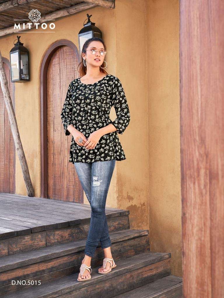 MITTOO VICTORIA Vol 3 Rayon Print Kurti Wholesale catalog