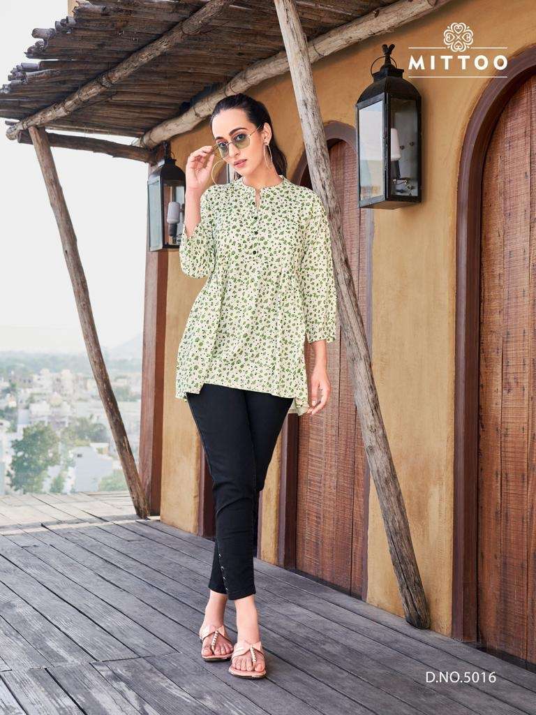 MITTOO VICTORIA Vol 3 Rayon Print Kurti Wholesale catalog