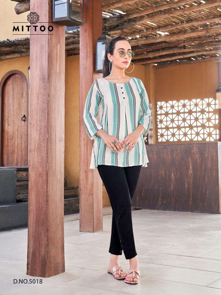 MITTOO VICTORIA Vol 3 Rayon Print Kurti Wholesale catalog