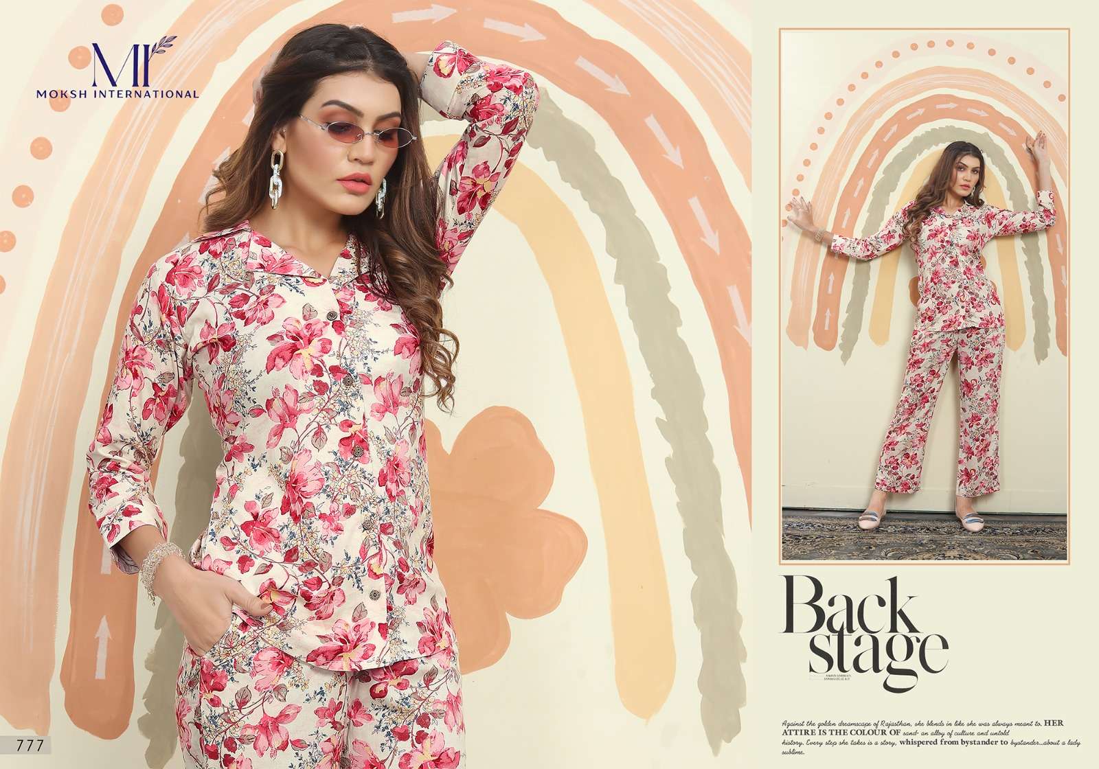 Moksh International Co-ord Set Vol-2 Kurti Wholesale catalog