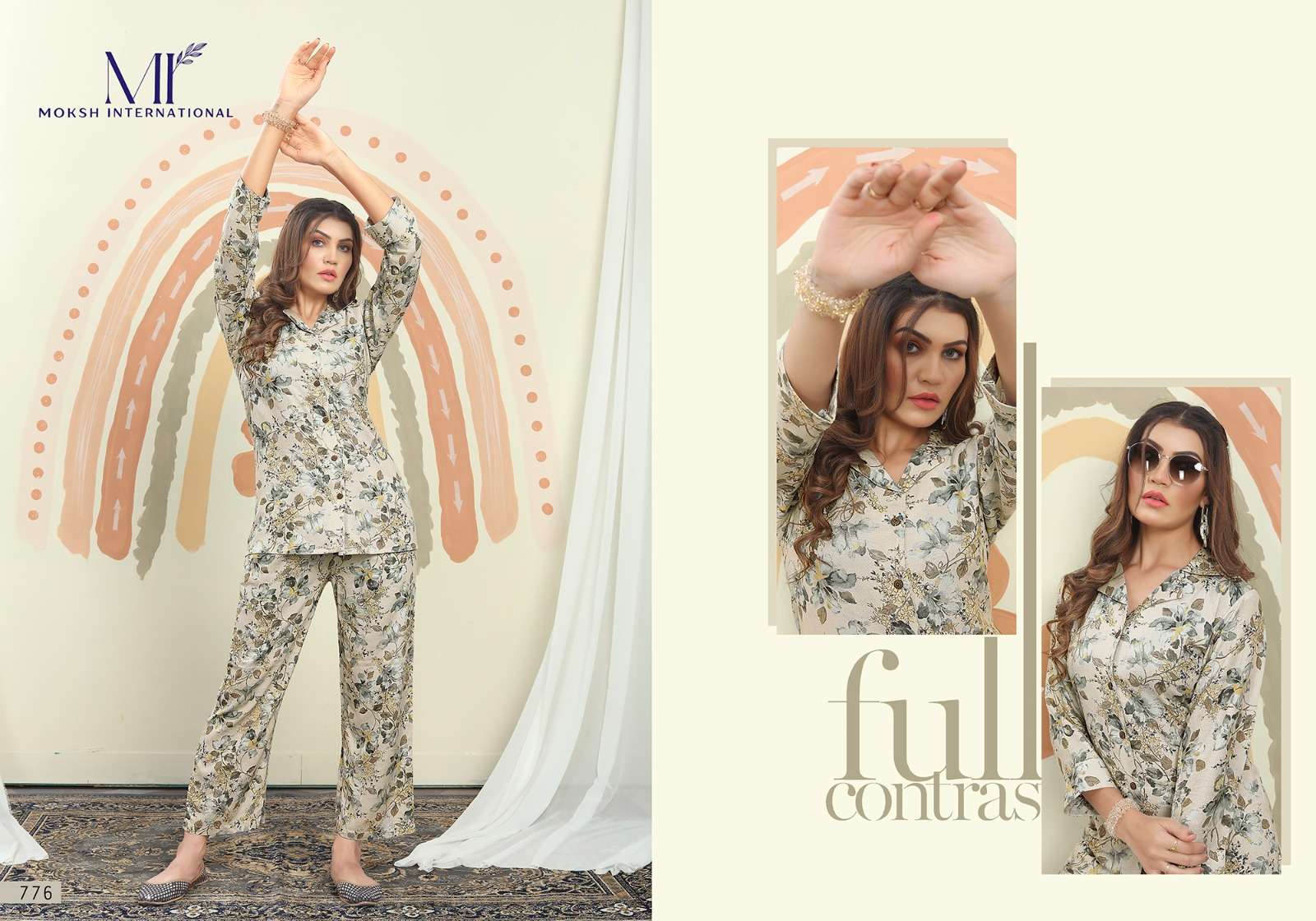 Moksh International Co-ord Set Vol-2 Kurti Wholesale catalog