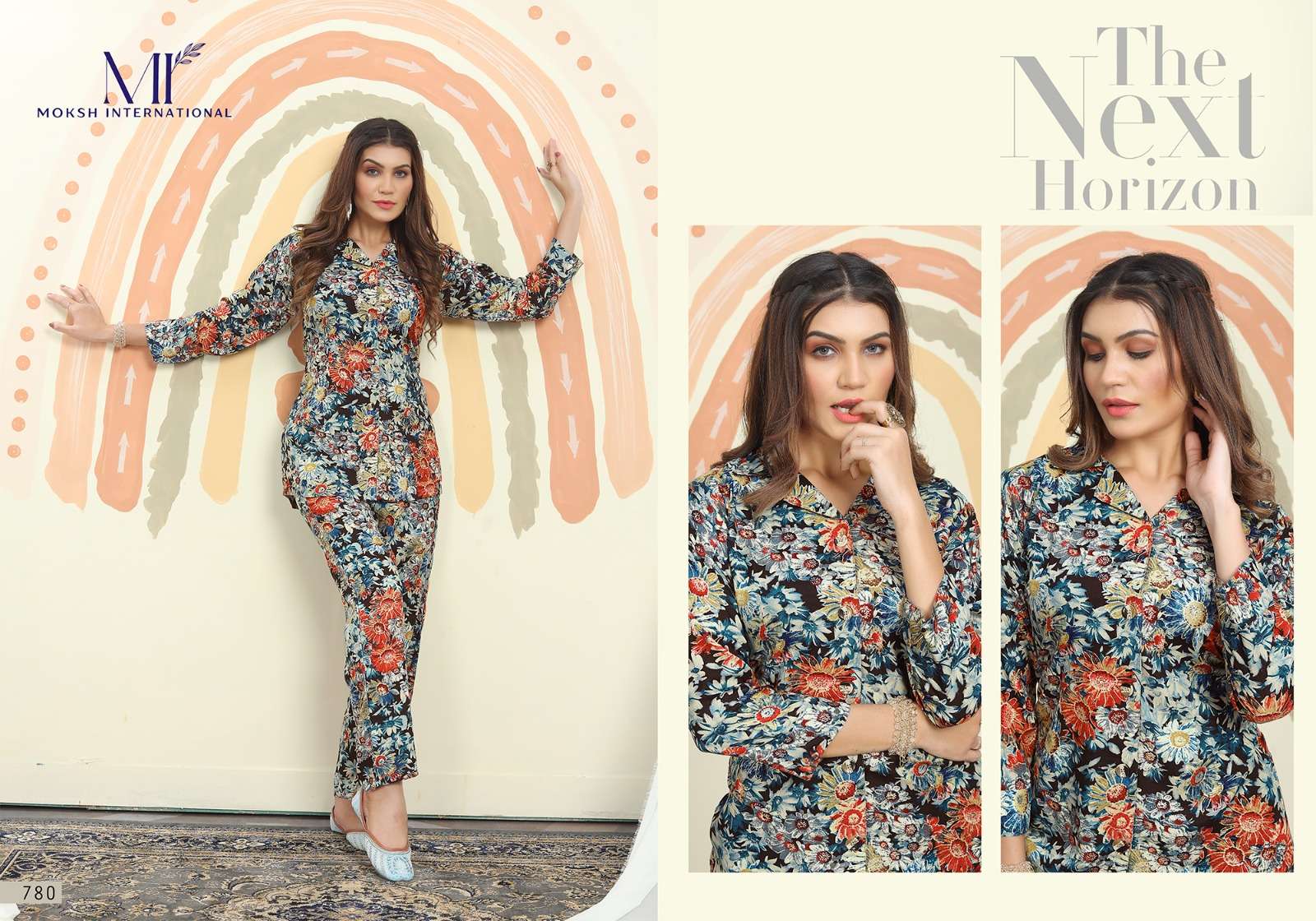 Moksh International Co-ord Set Vol-2 Kurti Wholesale catalog