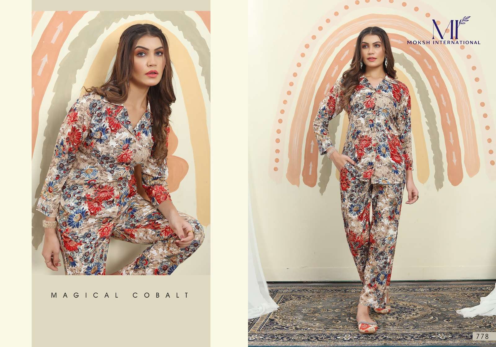 Moksh International Co-ord Set Vol-2 Kurti Wholesale catalog