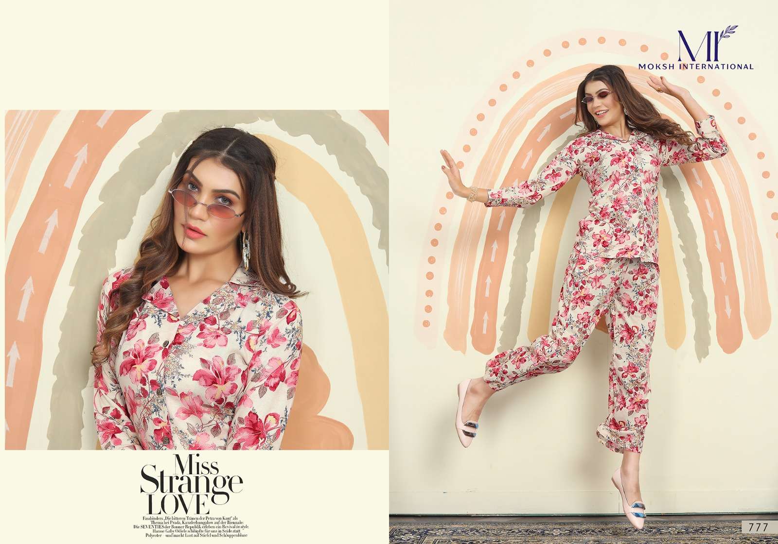 Moksh International Co-ord Set Vol-2 Kurti Wholesale catalog