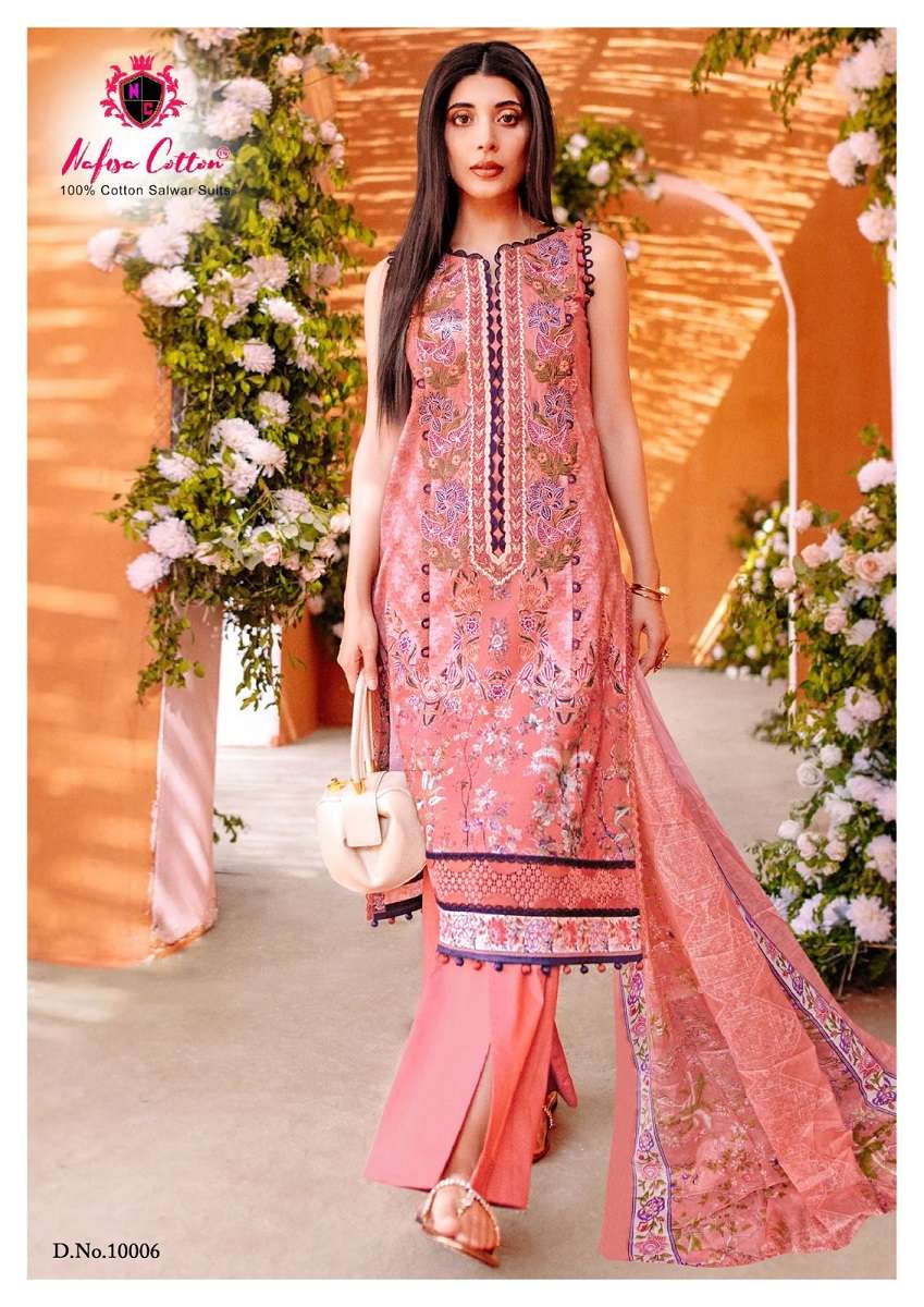 Nafisa Monsoon Vol-10 – Dress Material - Wholesale Catalog
