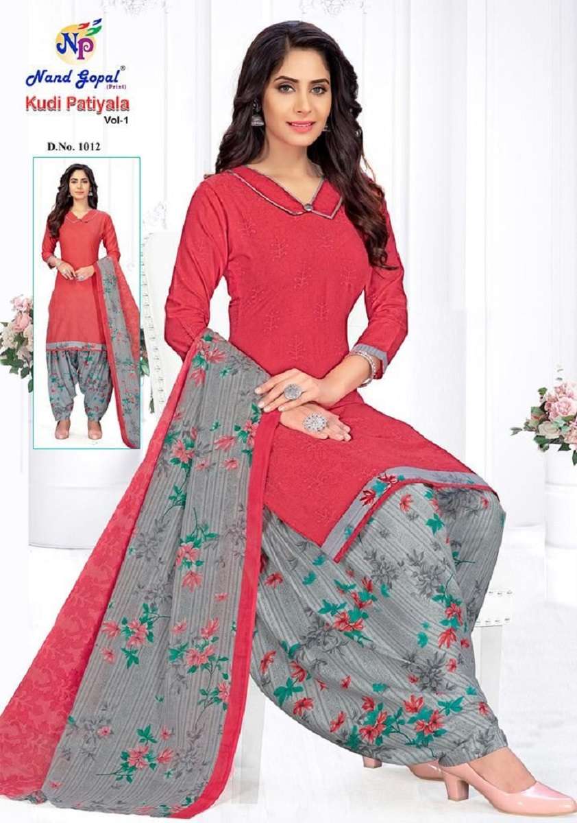 Nand Gopal Kudi Patiyala Vol-1 - Dress Material  - Wholesale Catalog