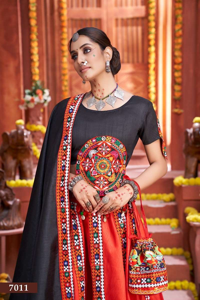 NAVRATRI CHANIYA CHOLI 7011 RAJWADI VOL - 3 Lehenga choli Wholesale catalog