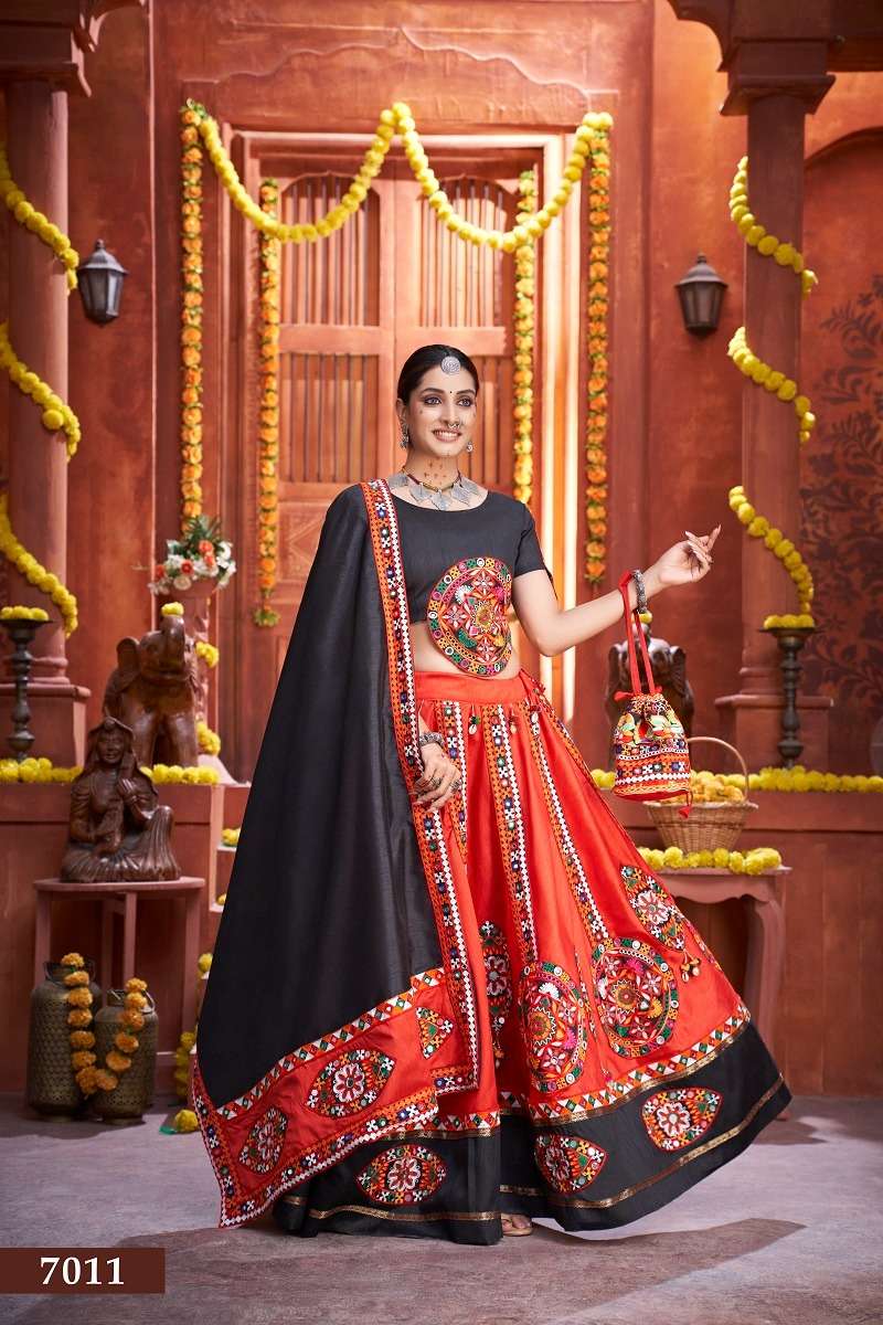 NAVRATRI CHANIYA CHOLI 7011 RAJWADI VOL - 3 Lehenga choli Wholesale catalog