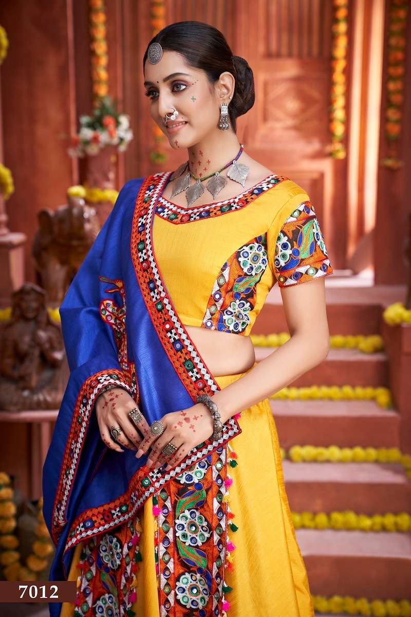 NAVRATRI CHANIYA CHOLI 7012 RAJWADI VOL - 3 Lehenga choli wholesale catalog
