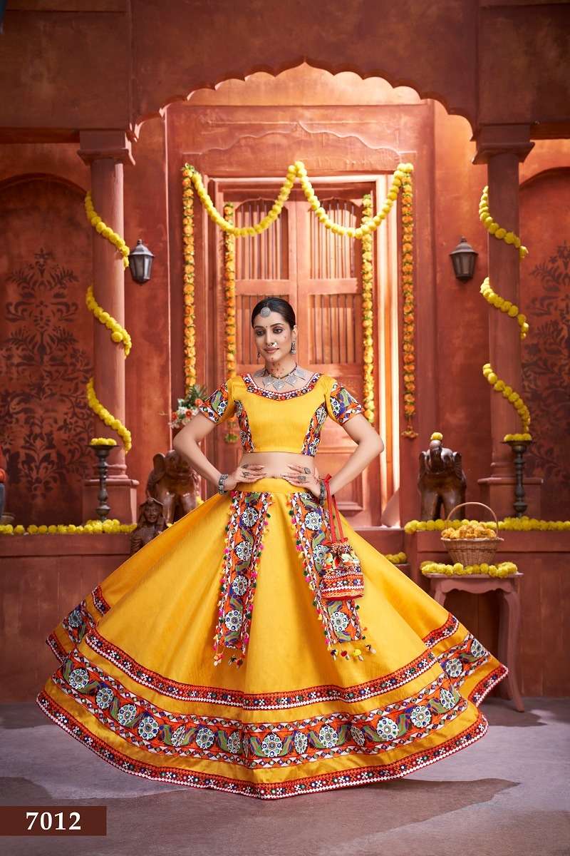 NAVRATRI CHANIYA CHOLI 7012 RAJWADI VOL - 3 Lehenga choli wholesale catalog