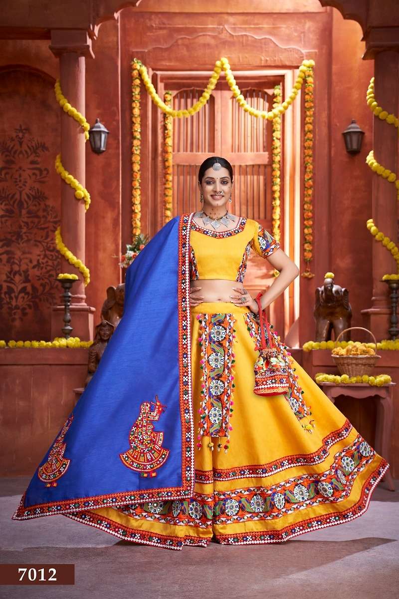 NAVRATRI CHANIYA CHOLI 7012 RAJWADI VOL - 3 Lehenga choli wholesale catalog