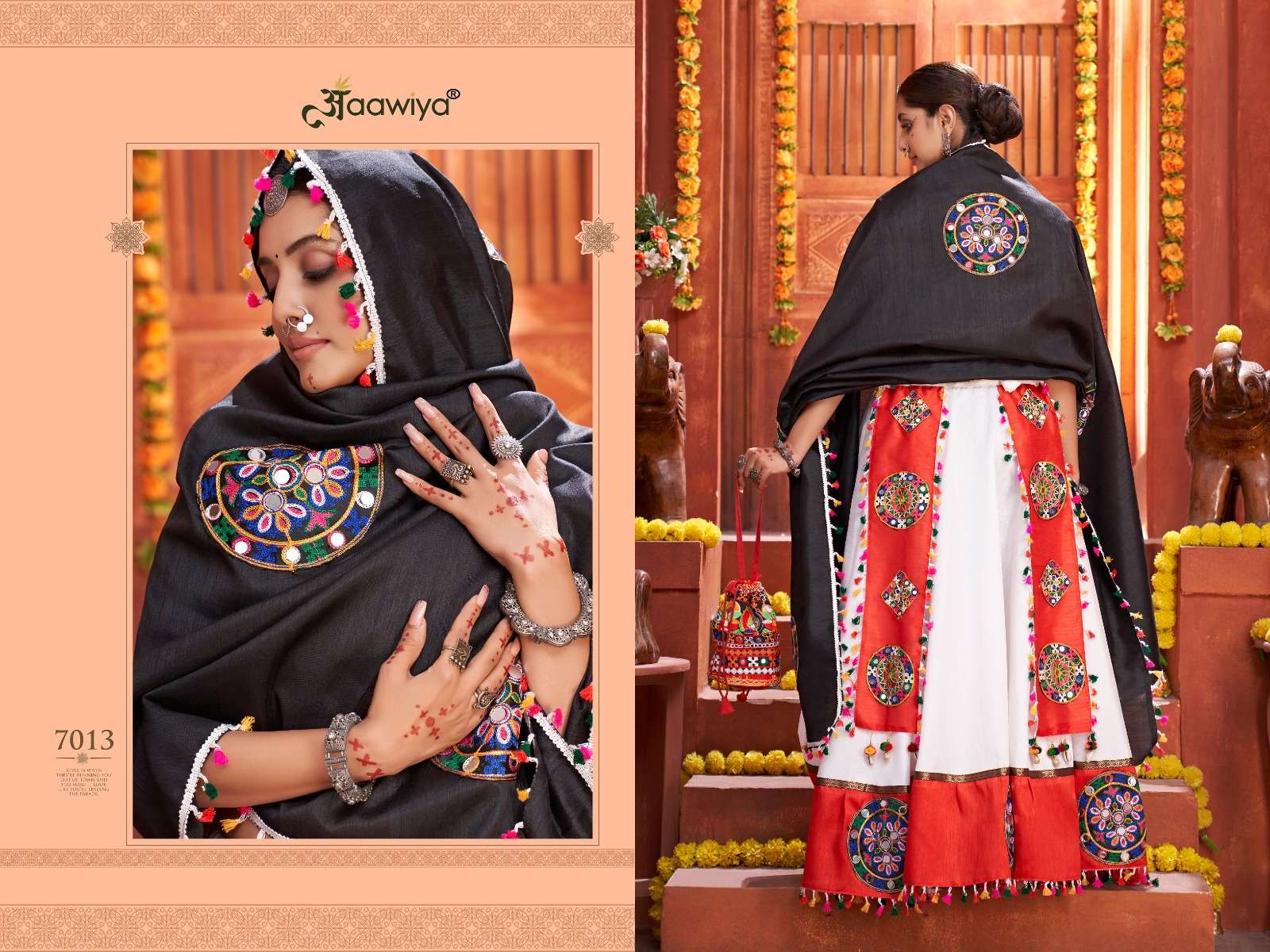 NAVRATRI CHANIYA CHOLI 7013 RAJWADI VOL - 3 Lehenga choli Wholesale catalog