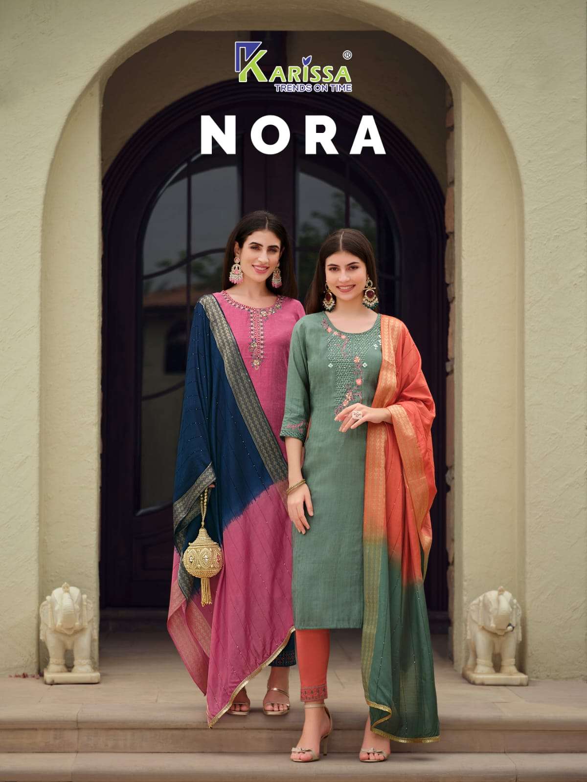 NORA KARISSA Premium pure fancy Viscose Kurti Wholesale catalog