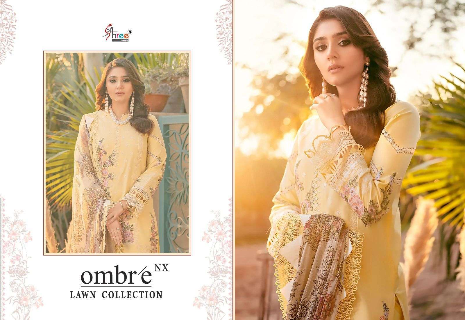OMBRE LAWN COLLECTION NX PURE LAWN COTTON Salwar Kameez Wholesale catalog