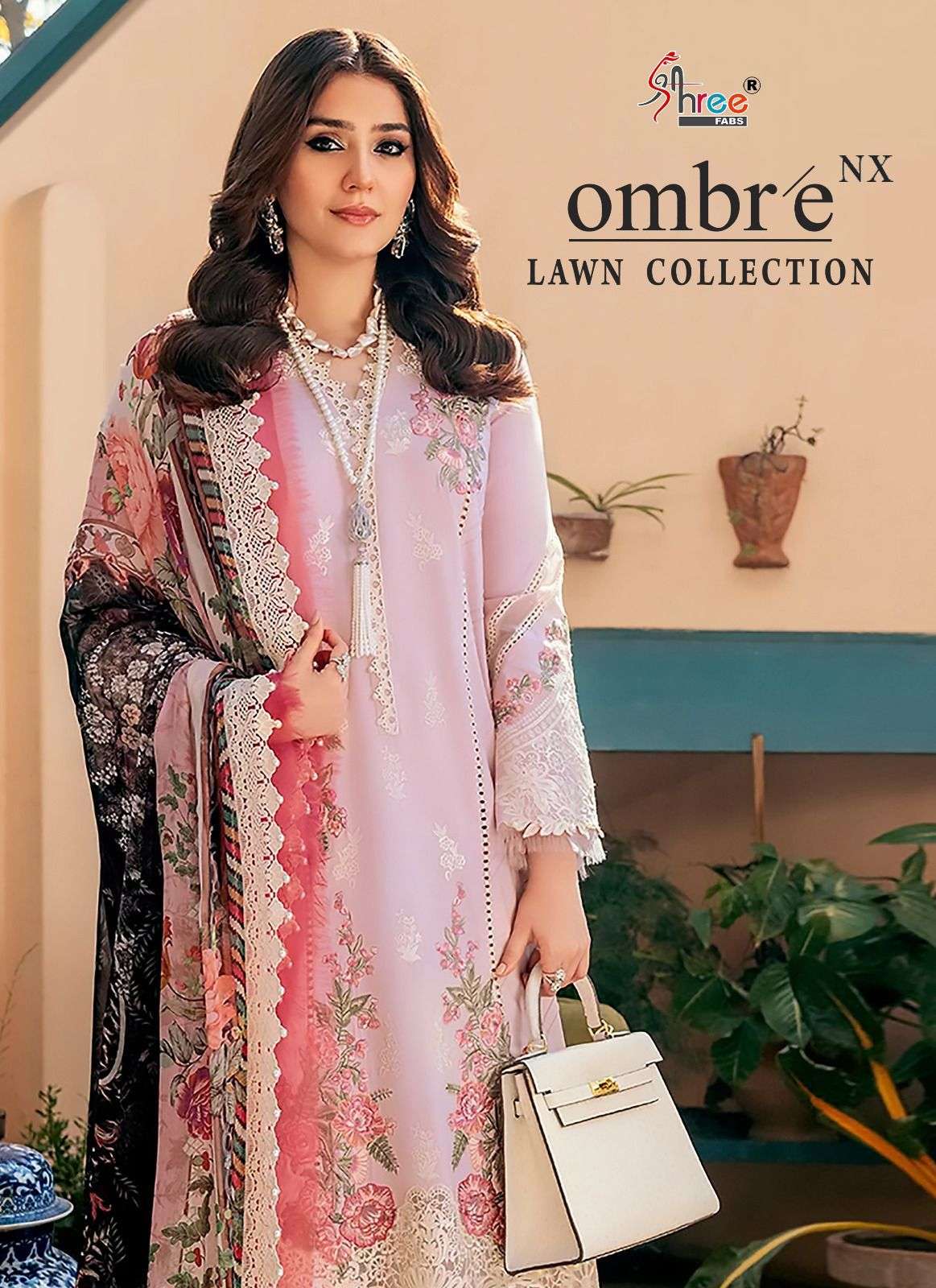 OMBRE LAWN COLLECTION NX PURE LAWN COTTON Salwar Kameez Wholesale catalog