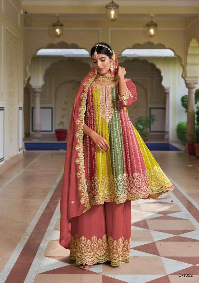 ORRA Heavy Chinon Salwar Kammez Wholesale catalog