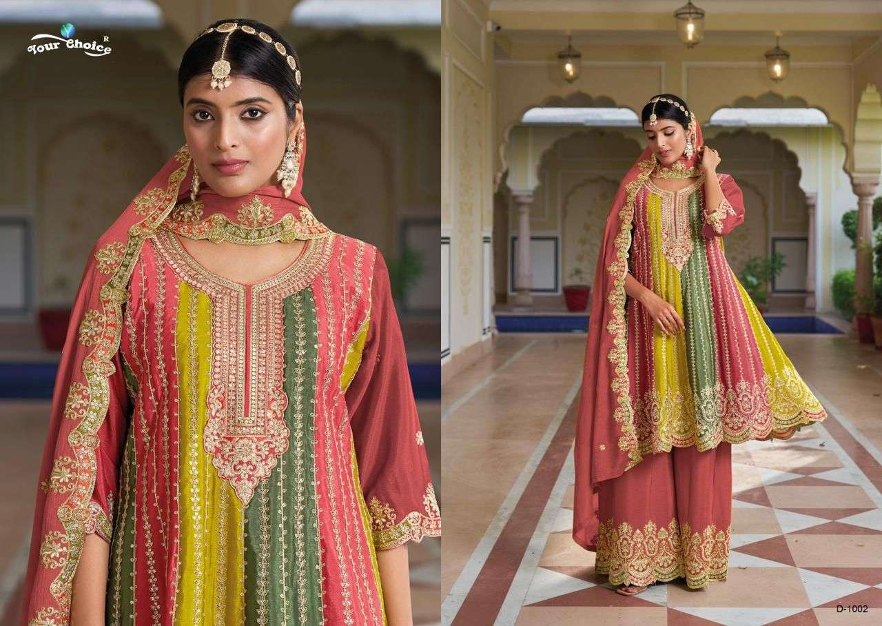 ORRA Heavy Chinon Salwar Kammez Wholesale catalog