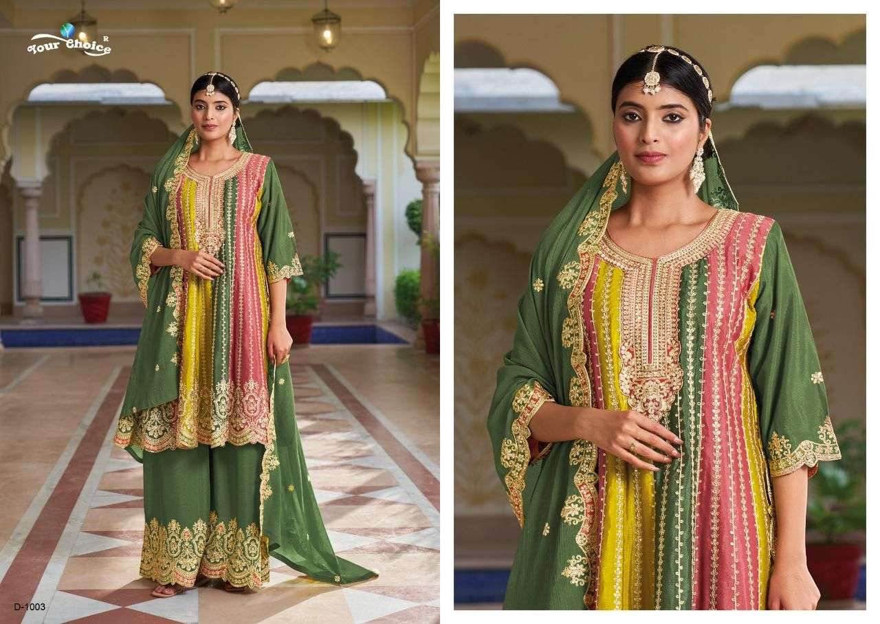 ORRA Heavy Chinon Salwar Kammez Wholesale catalog