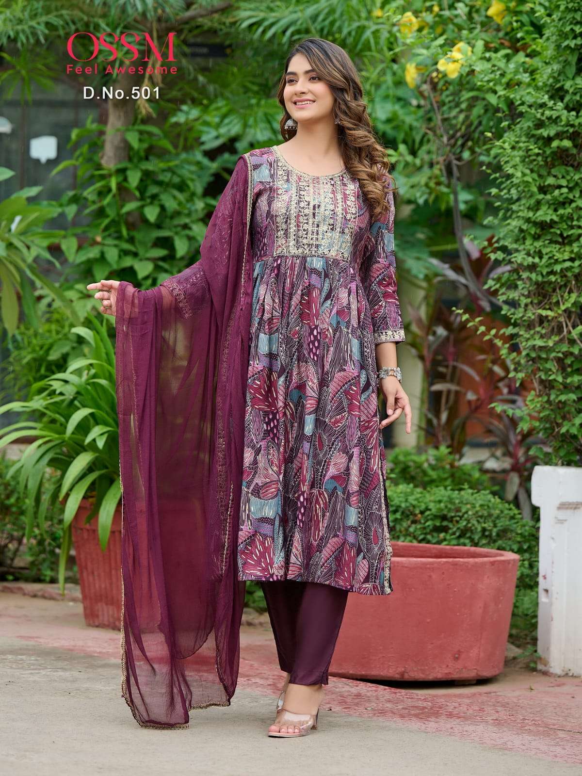 OSSM MANNAT Vol 05 Naira Cut Kurti Wholesale catalog