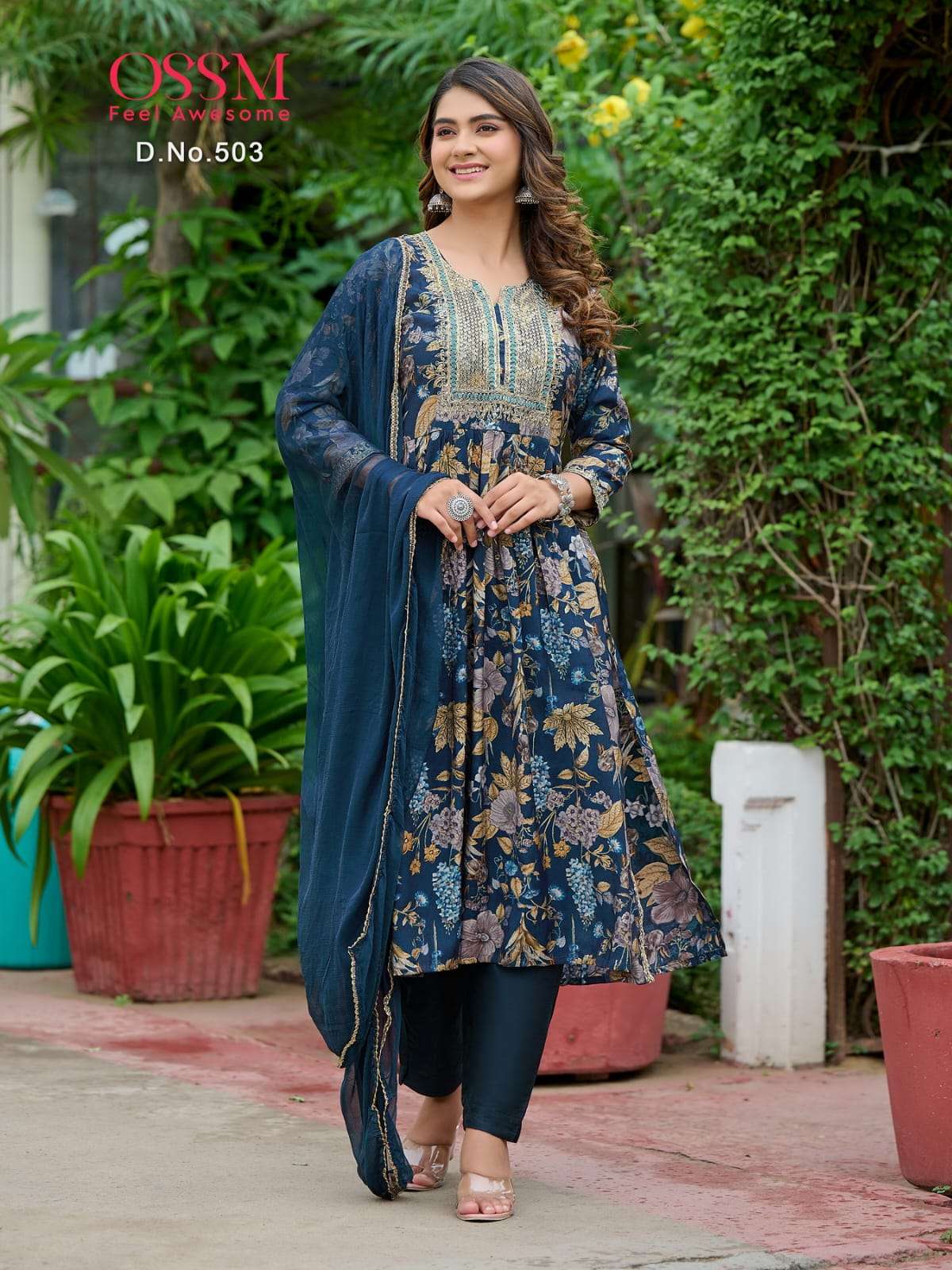 OSSM MANNAT Vol 05 Naira Cut Kurti Wholesale catalog