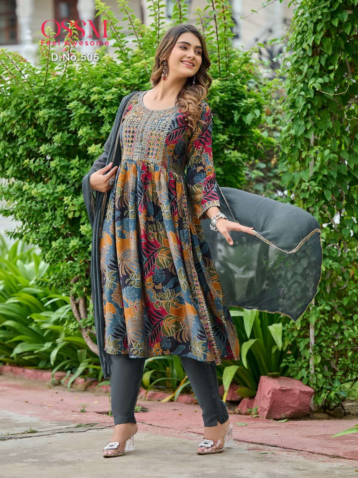 OSSM MANNAT Vol 05 Naira Cut Kurti Wholesale catalog