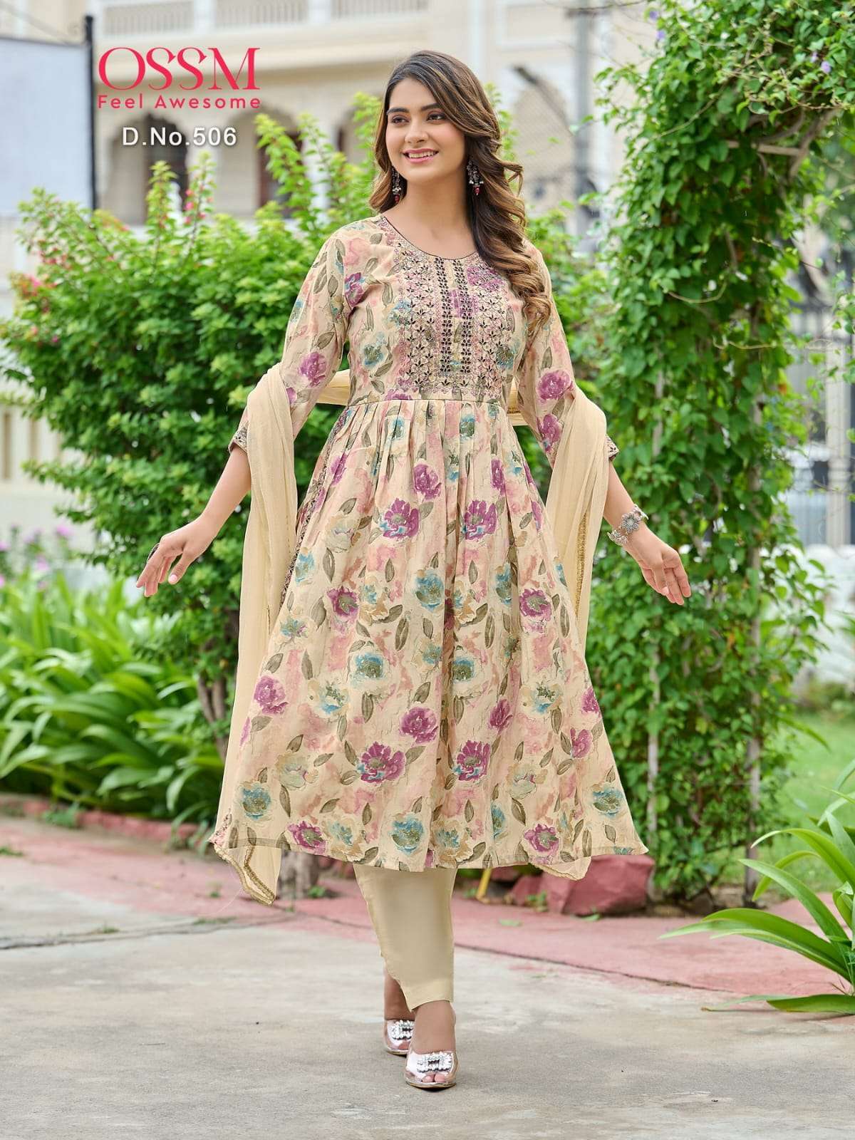OSSM MANNAT Vol 05 Naira Cut Kurti Wholesale catalog