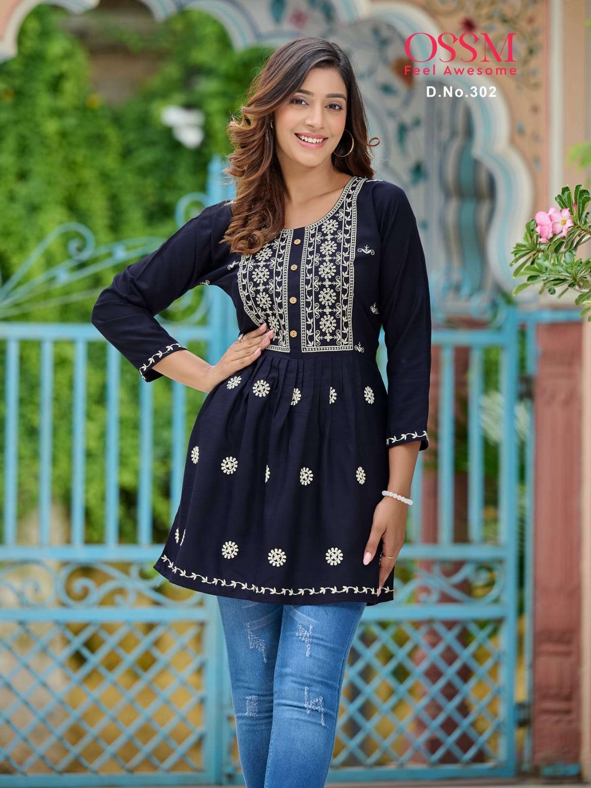 OSSM NORA Vol 03 Tops  Kurti Wholesale catalog