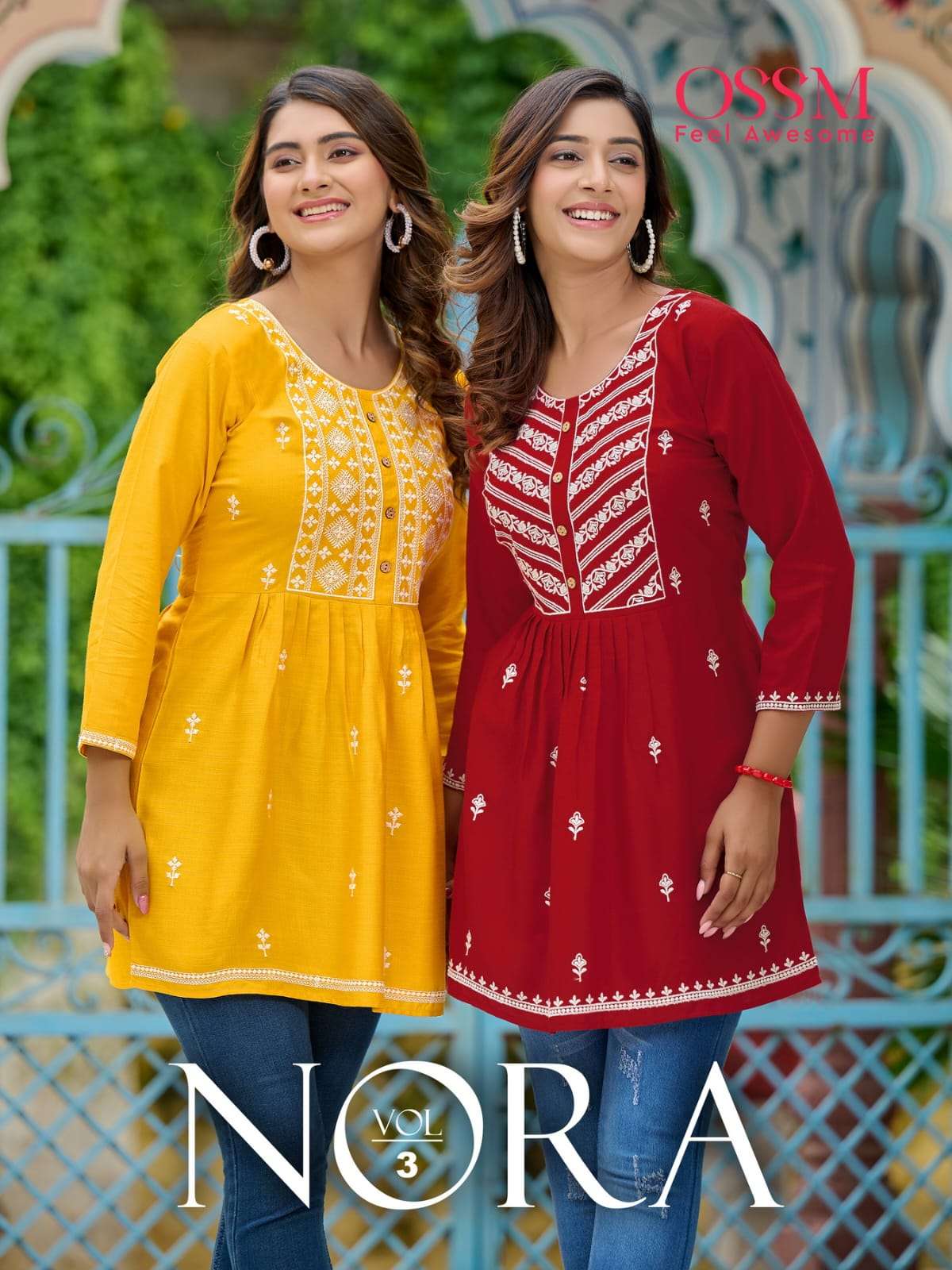 OSSM NORA Vol 03 Tops  Kurti Wholesale catalog